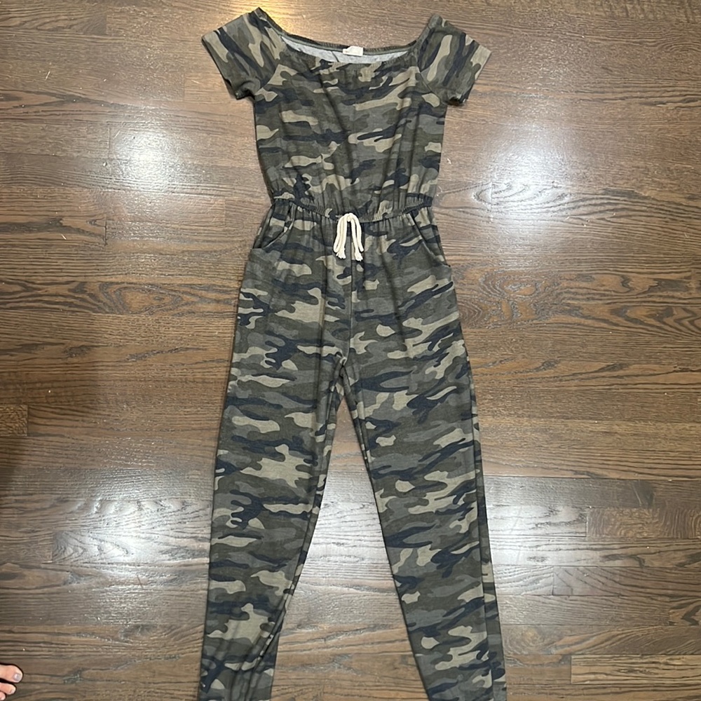 Camo Romper Jumpsuit